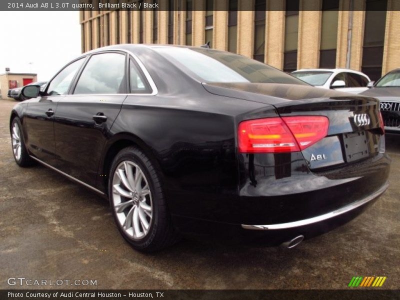 Brilliant Black / Black 2014 Audi A8 L 3.0T quattro