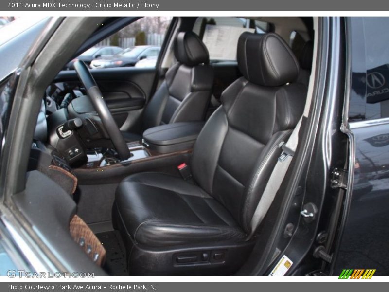 Grigio Metallic / Ebony 2011 Acura MDX Technology