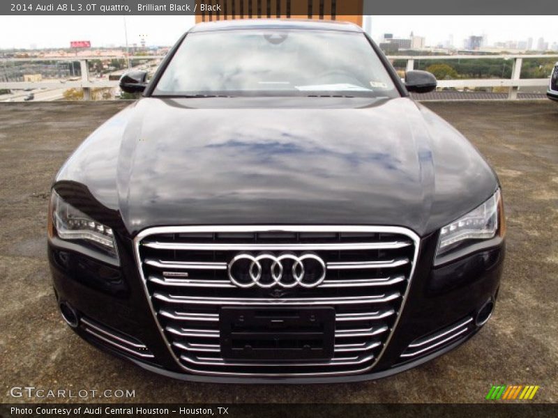 Brilliant Black / Black 2014 Audi A8 L 3.0T quattro