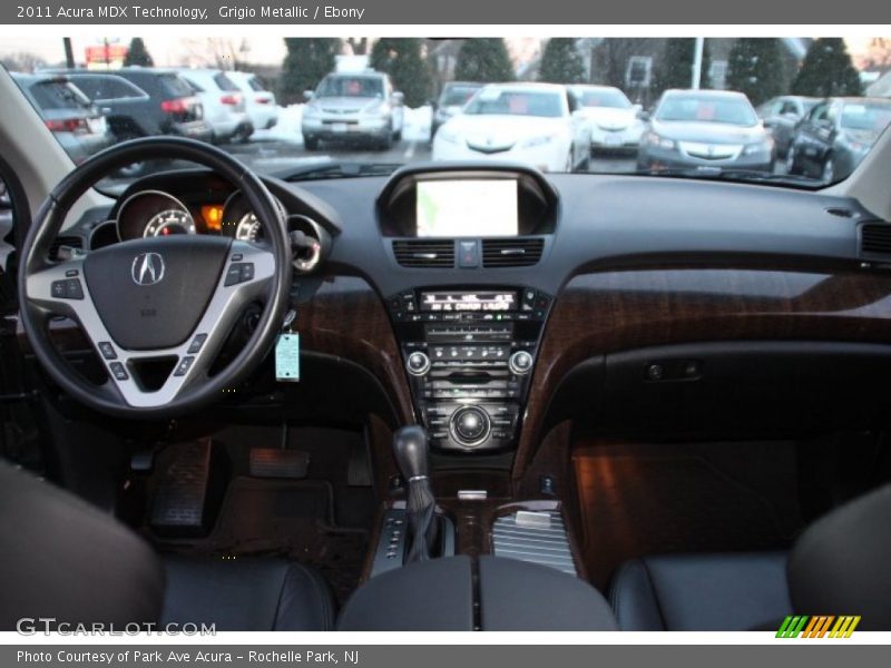 Grigio Metallic / Ebony 2011 Acura MDX Technology