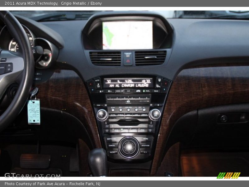 Grigio Metallic / Ebony 2011 Acura MDX Technology
