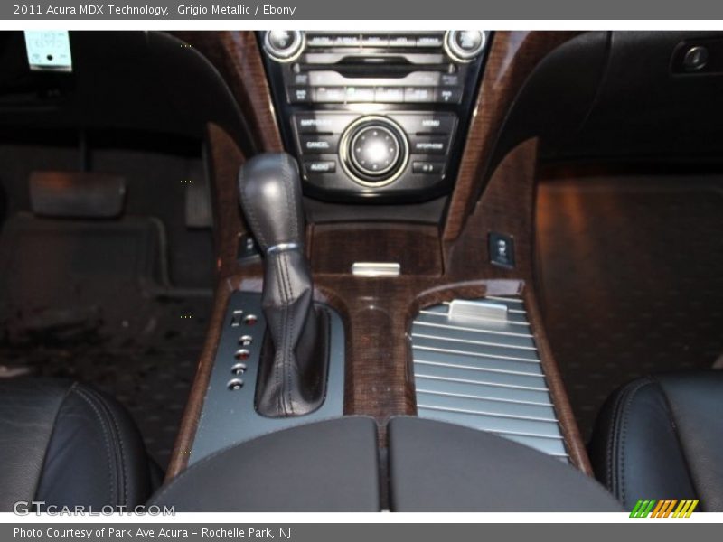 Grigio Metallic / Ebony 2011 Acura MDX Technology