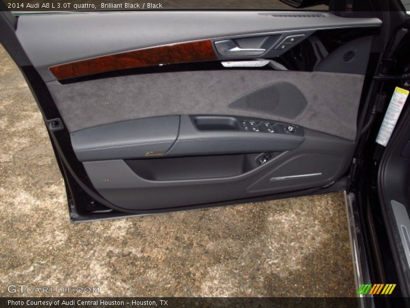 Brilliant Black / Black 2014 Audi A8 L 3.0T quattro