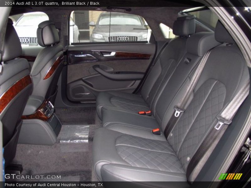 Brilliant Black / Black 2014 Audi A8 L 3.0T quattro