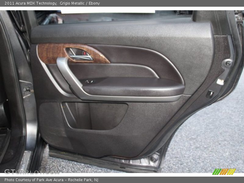 Grigio Metallic / Ebony 2011 Acura MDX Technology