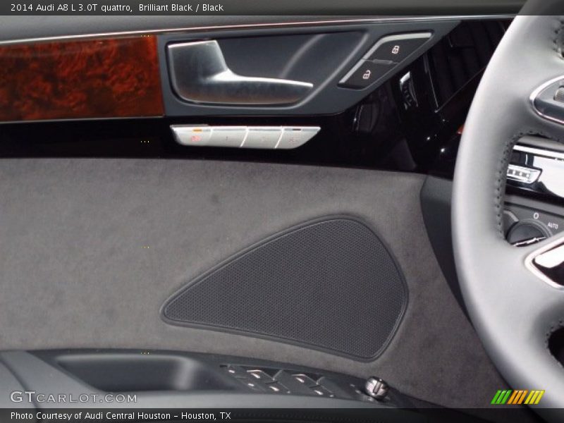 Brilliant Black / Black 2014 Audi A8 L 3.0T quattro