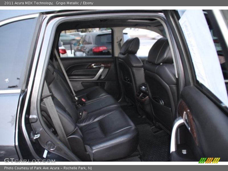 Grigio Metallic / Ebony 2011 Acura MDX Technology