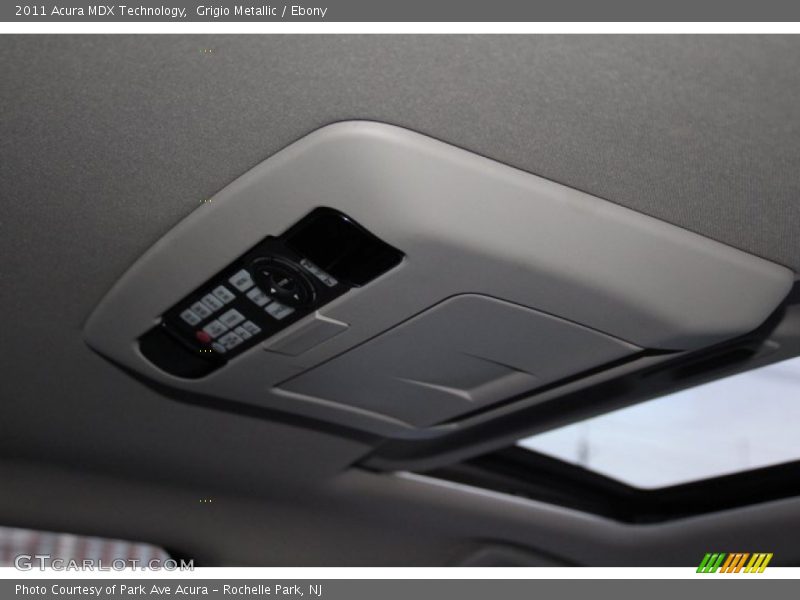 Grigio Metallic / Ebony 2011 Acura MDX Technology
