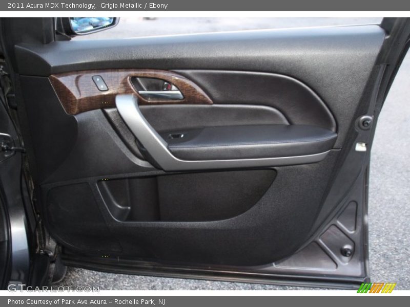 Grigio Metallic / Ebony 2011 Acura MDX Technology
