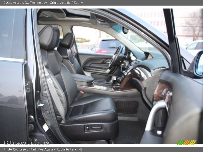 Grigio Metallic / Ebony 2011 Acura MDX Technology