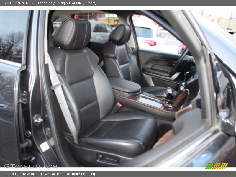 Grigio Metallic / Ebony 2011 Acura MDX Technology