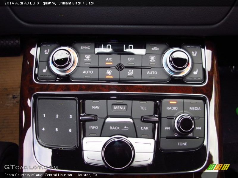 Brilliant Black / Black 2014 Audi A8 L 3.0T quattro