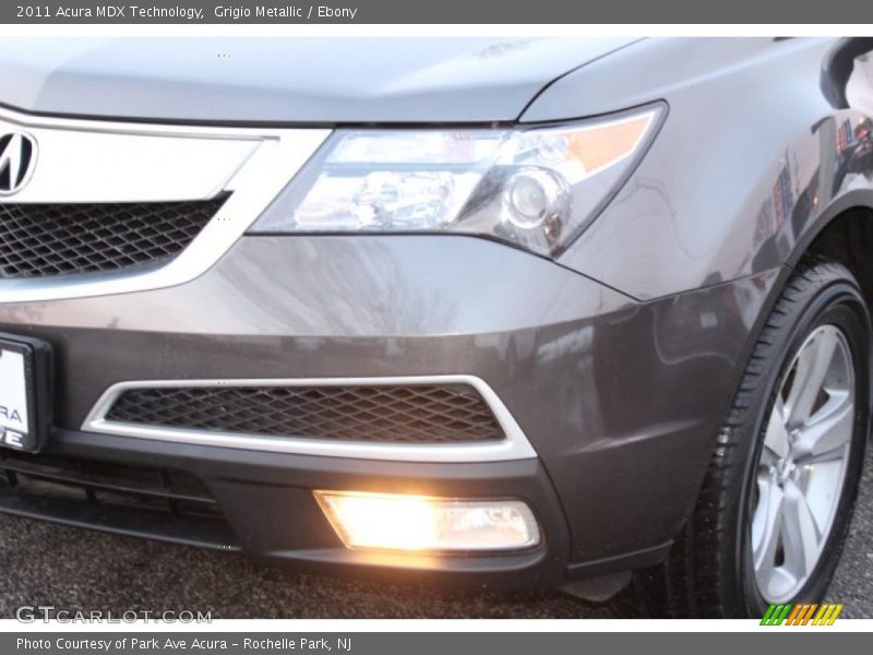 Grigio Metallic / Ebony 2011 Acura MDX Technology