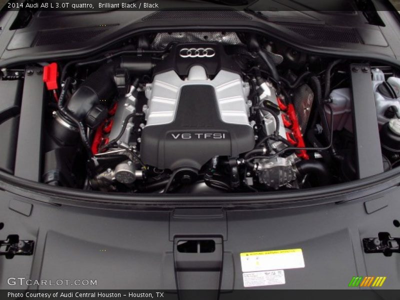 Brilliant Black / Black 2014 Audi A8 L 3.0T quattro