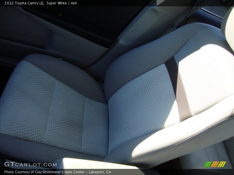 Super White / Ash 2012 Toyota Camry LE