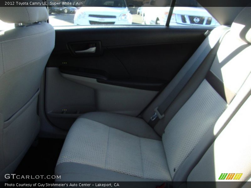 Super White / Ash 2012 Toyota Camry LE