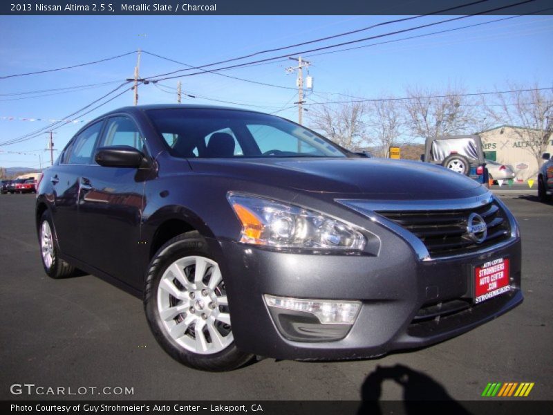 Metallic Slate / Charcoal 2013 Nissan Altima 2.5 S
