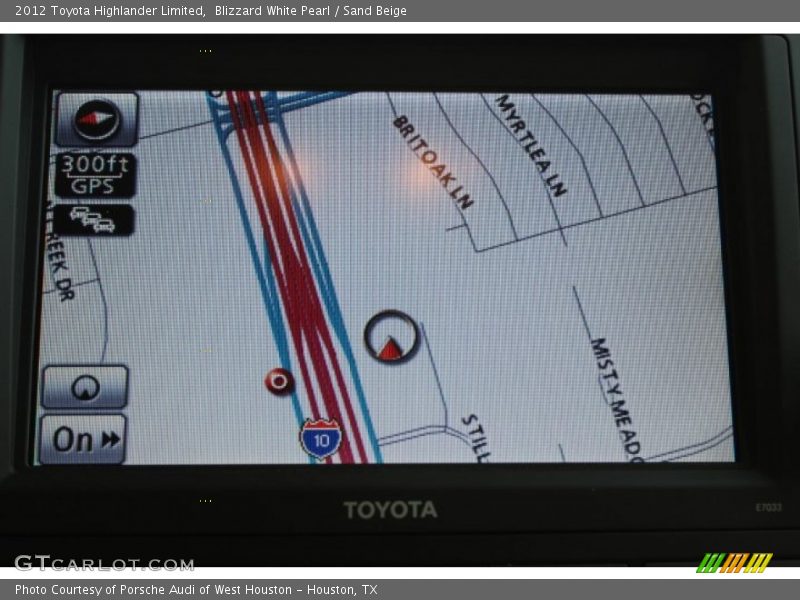Blizzard White Pearl / Sand Beige 2012 Toyota Highlander Limited