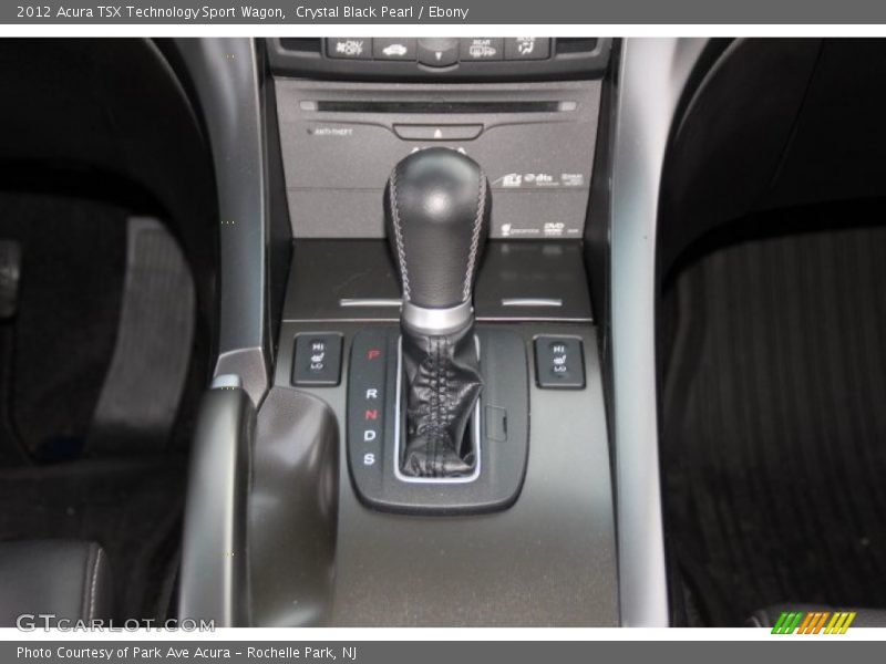 Crystal Black Pearl / Ebony 2012 Acura TSX Technology Sport Wagon