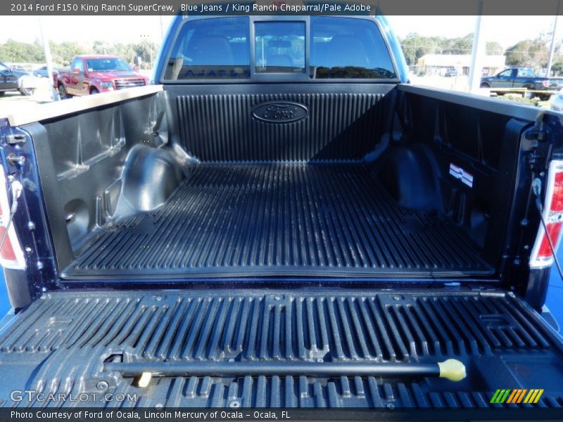 Blue Jeans / King Ranch Chaparral/Pale Adobe 2014 Ford F150 King Ranch SuperCrew