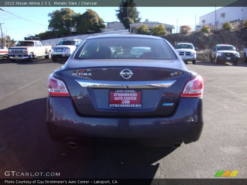 Metallic Slate / Charcoal 2013 Nissan Altima 2.5 S