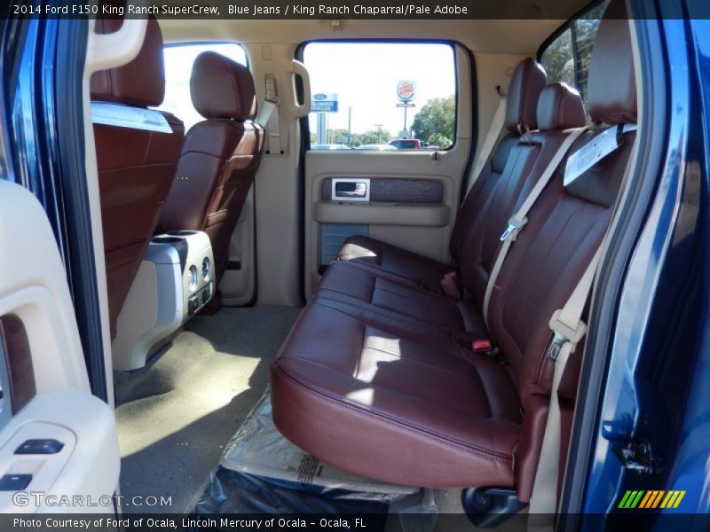 Blue Jeans / King Ranch Chaparral/Pale Adobe 2014 Ford F150 King Ranch SuperCrew