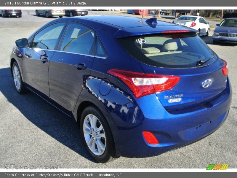 Atlantic Blue / Beige 2013 Hyundai Elantra GT