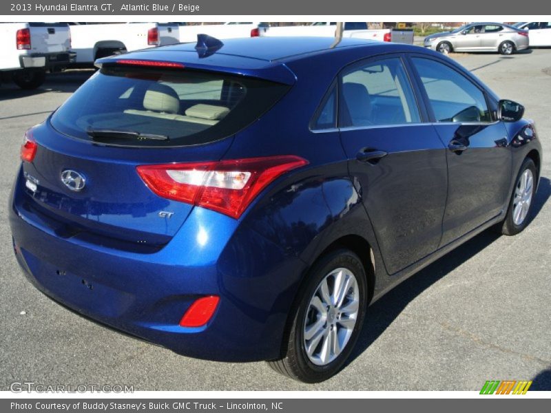 Atlantic Blue / Beige 2013 Hyundai Elantra GT