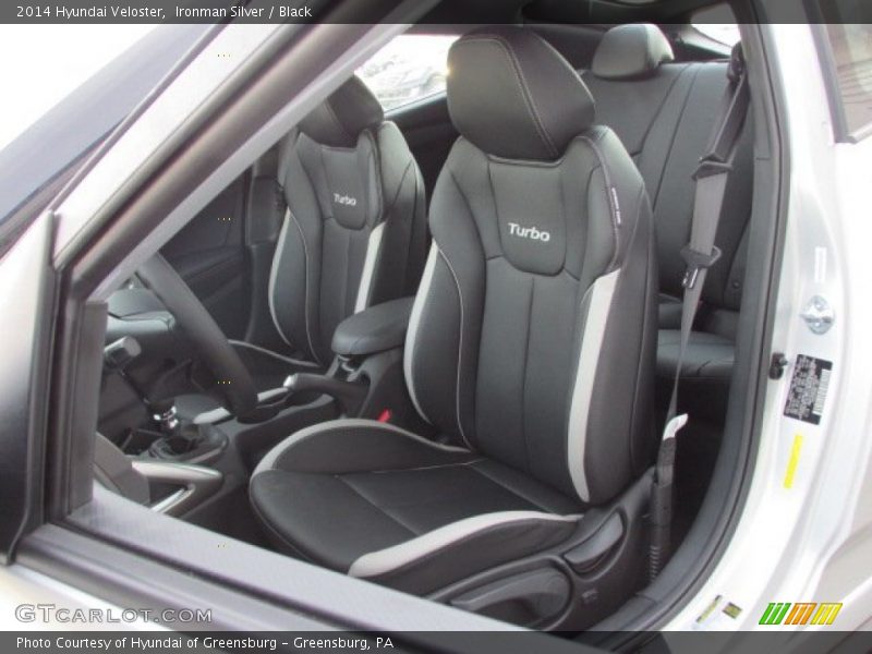 Front Seat of 2014 Veloster 