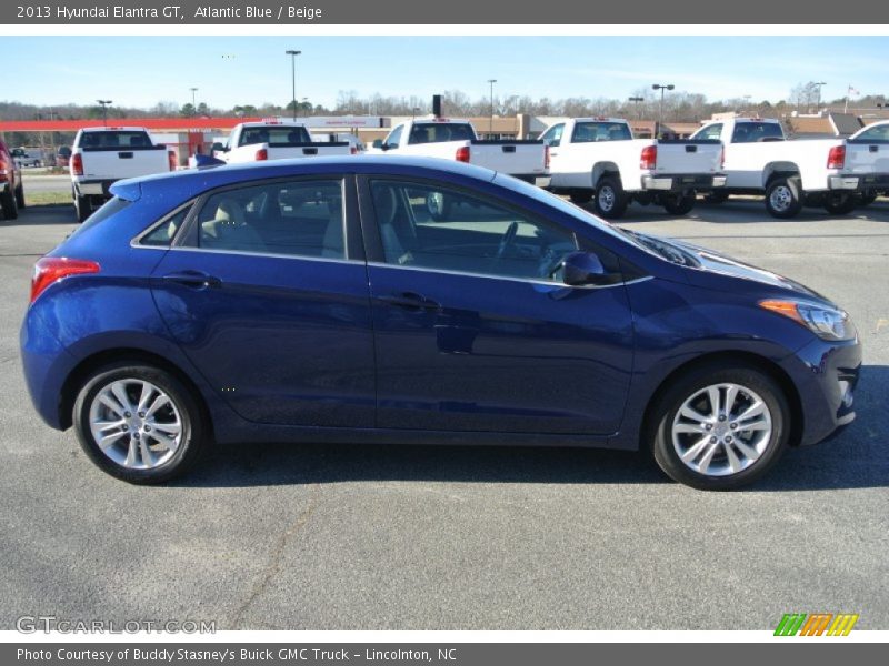 Atlantic Blue / Beige 2013 Hyundai Elantra GT