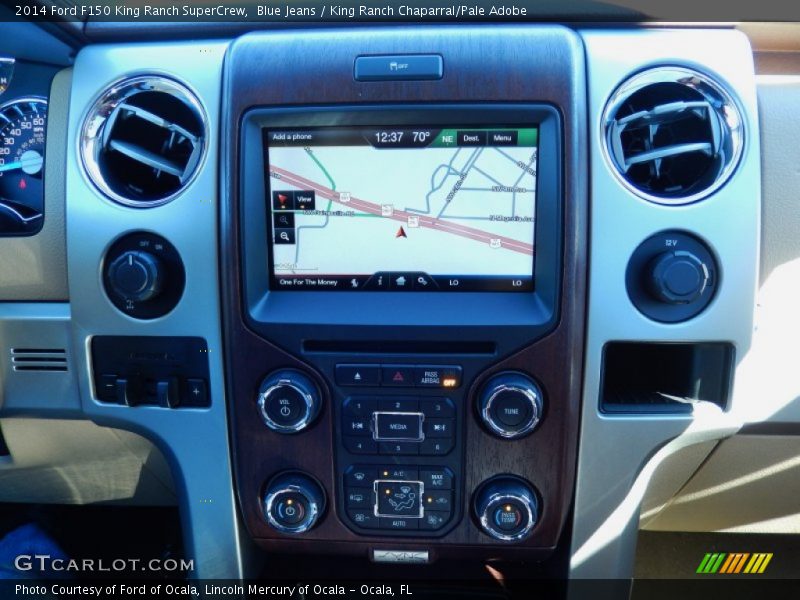 Blue Jeans / King Ranch Chaparral/Pale Adobe 2014 Ford F150 King Ranch SuperCrew