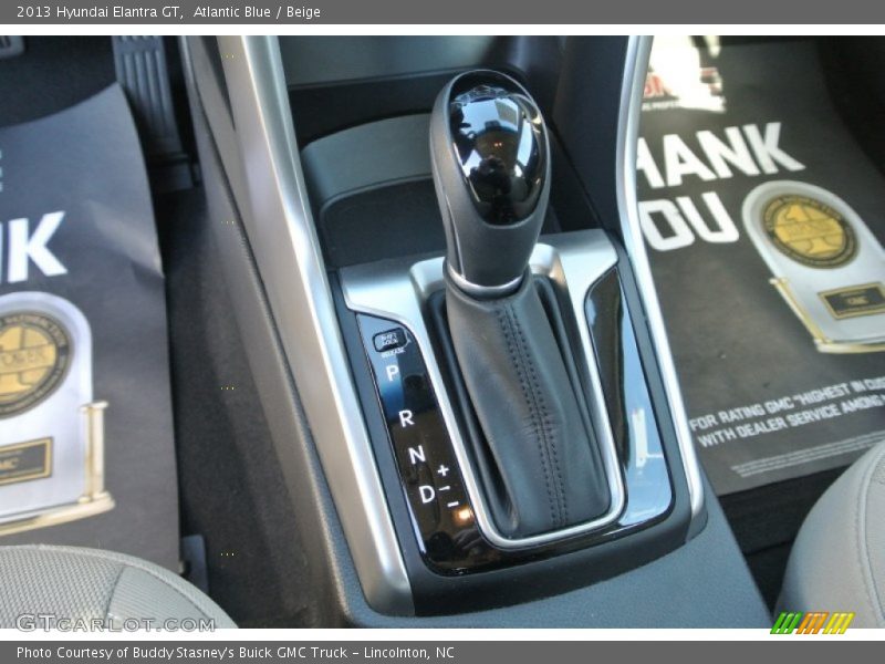 Atlantic Blue / Beige 2013 Hyundai Elantra GT