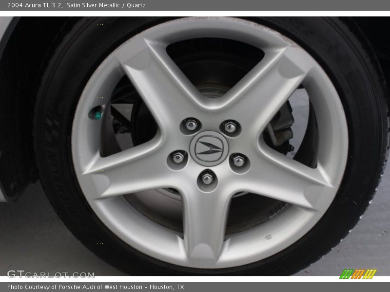 Satin Silver Metallic / Quartz 2004 Acura TL 3.2
