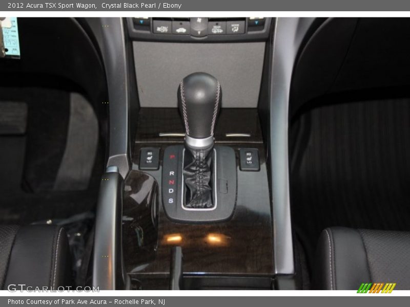 Crystal Black Pearl / Ebony 2012 Acura TSX Sport Wagon