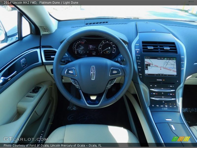 Dashboard of 2014 MKZ FWD