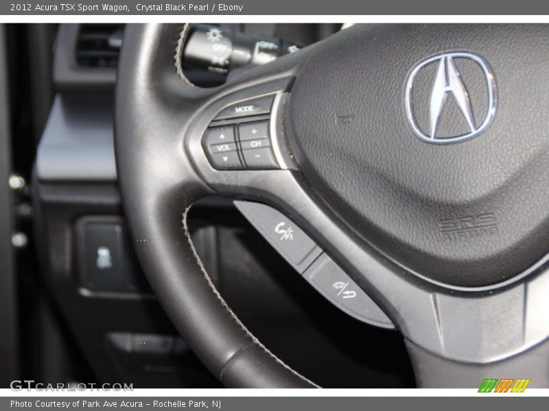 Crystal Black Pearl / Ebony 2012 Acura TSX Sport Wagon