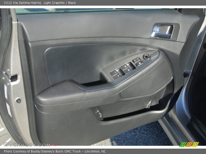 Light Graphite / Black 2012 Kia Optima Hybrid