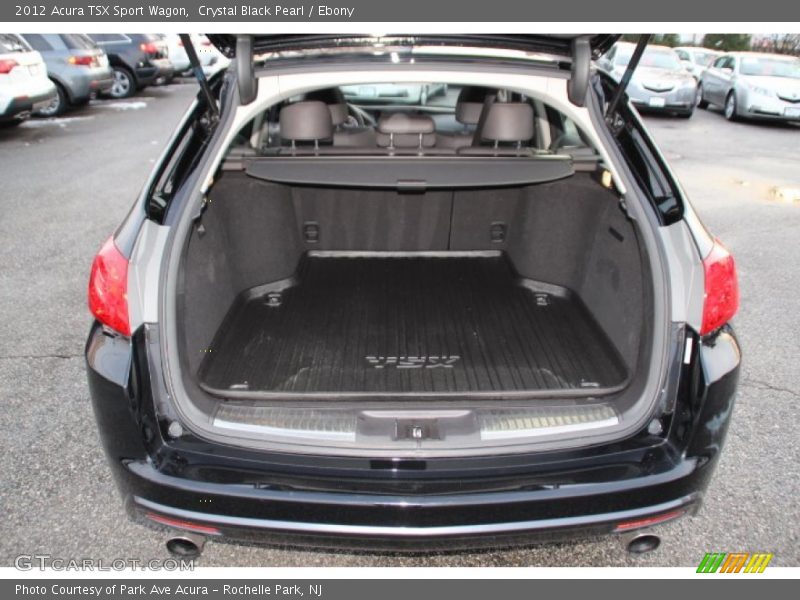 Crystal Black Pearl / Ebony 2012 Acura TSX Sport Wagon