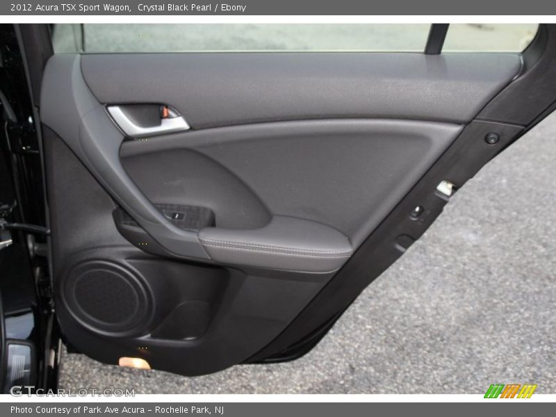 Crystal Black Pearl / Ebony 2012 Acura TSX Sport Wagon