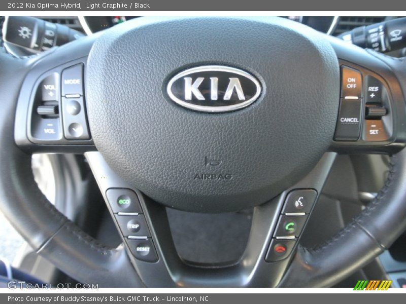 Light Graphite / Black 2012 Kia Optima Hybrid