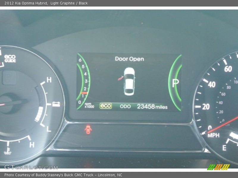 Light Graphite / Black 2012 Kia Optima Hybrid