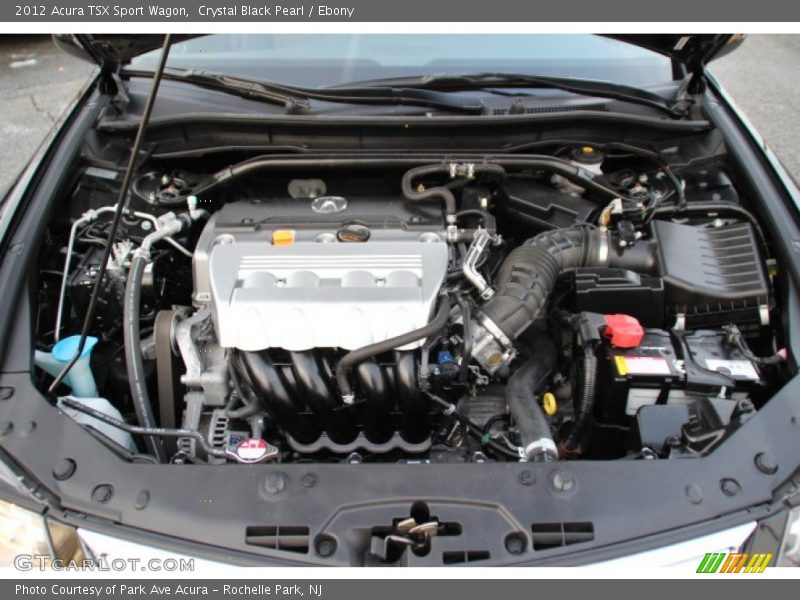 Crystal Black Pearl / Ebony 2012 Acura TSX Sport Wagon
