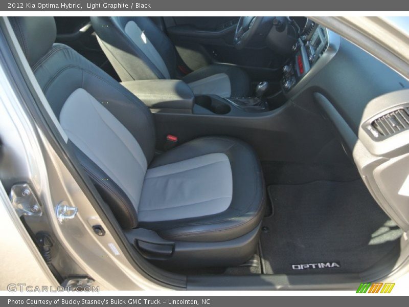 Light Graphite / Black 2012 Kia Optima Hybrid