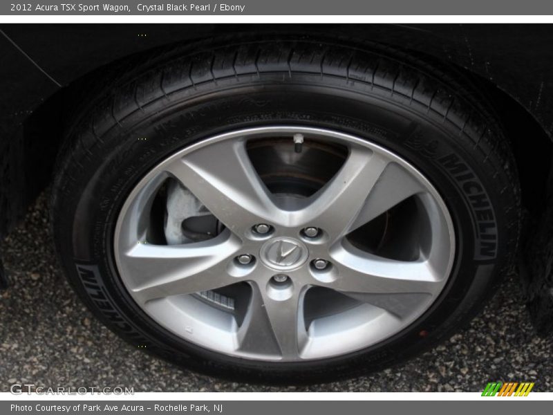 Crystal Black Pearl / Ebony 2012 Acura TSX Sport Wagon