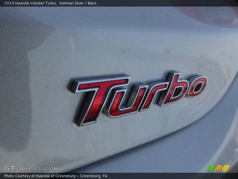 Ironman Silver / Black 2014 Hyundai Veloster Turbo
