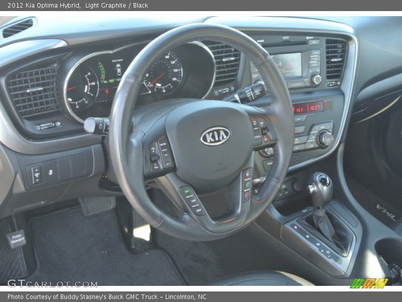 Light Graphite / Black 2012 Kia Optima Hybrid