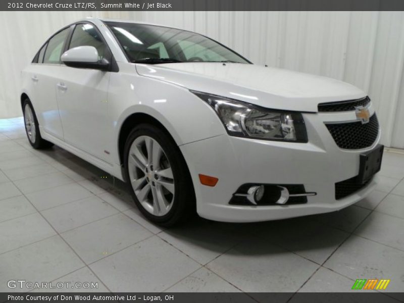 Summit White / Jet Black 2012 Chevrolet Cruze LTZ/RS