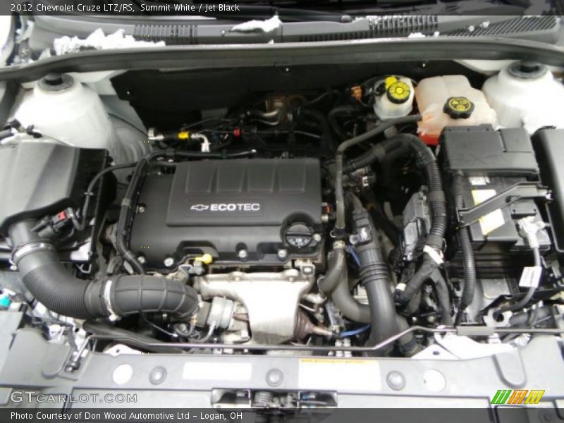 Summit White / Jet Black 2012 Chevrolet Cruze LTZ/RS