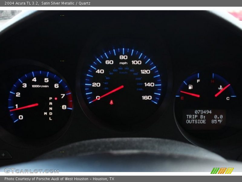 Satin Silver Metallic / Quartz 2004 Acura TL 3.2