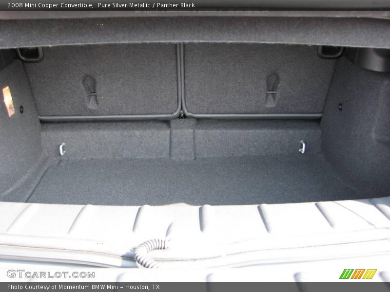 Pure Silver Metallic / Panther Black 2008 Mini Cooper Convertible